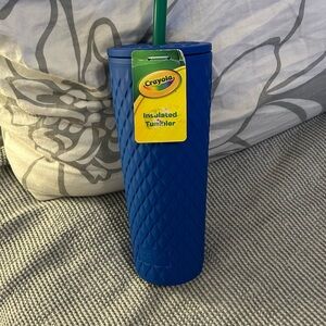NWT Crayola Blue Insulated Tumbler